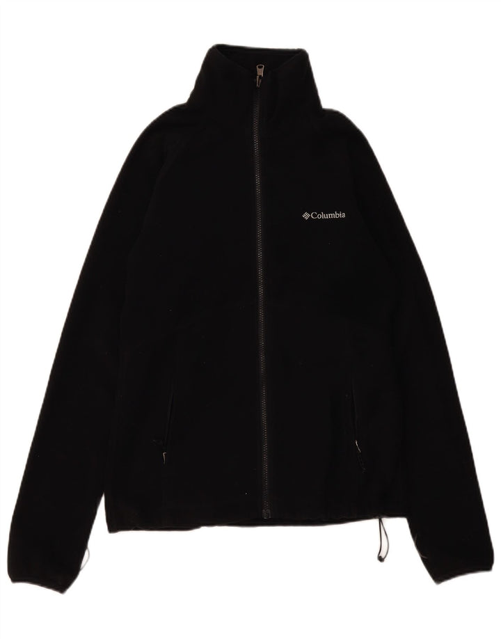 Giacca in pile Columbia Interchange da donna piccola in poliestere nero