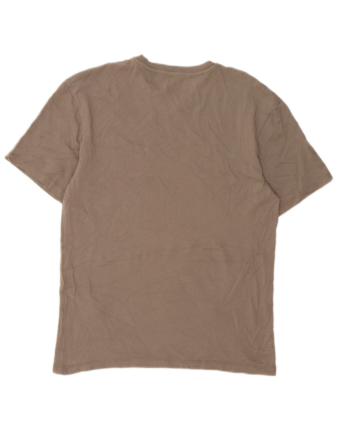 T-shirt da uomo Jack & Jones Top in cotone marrone medio