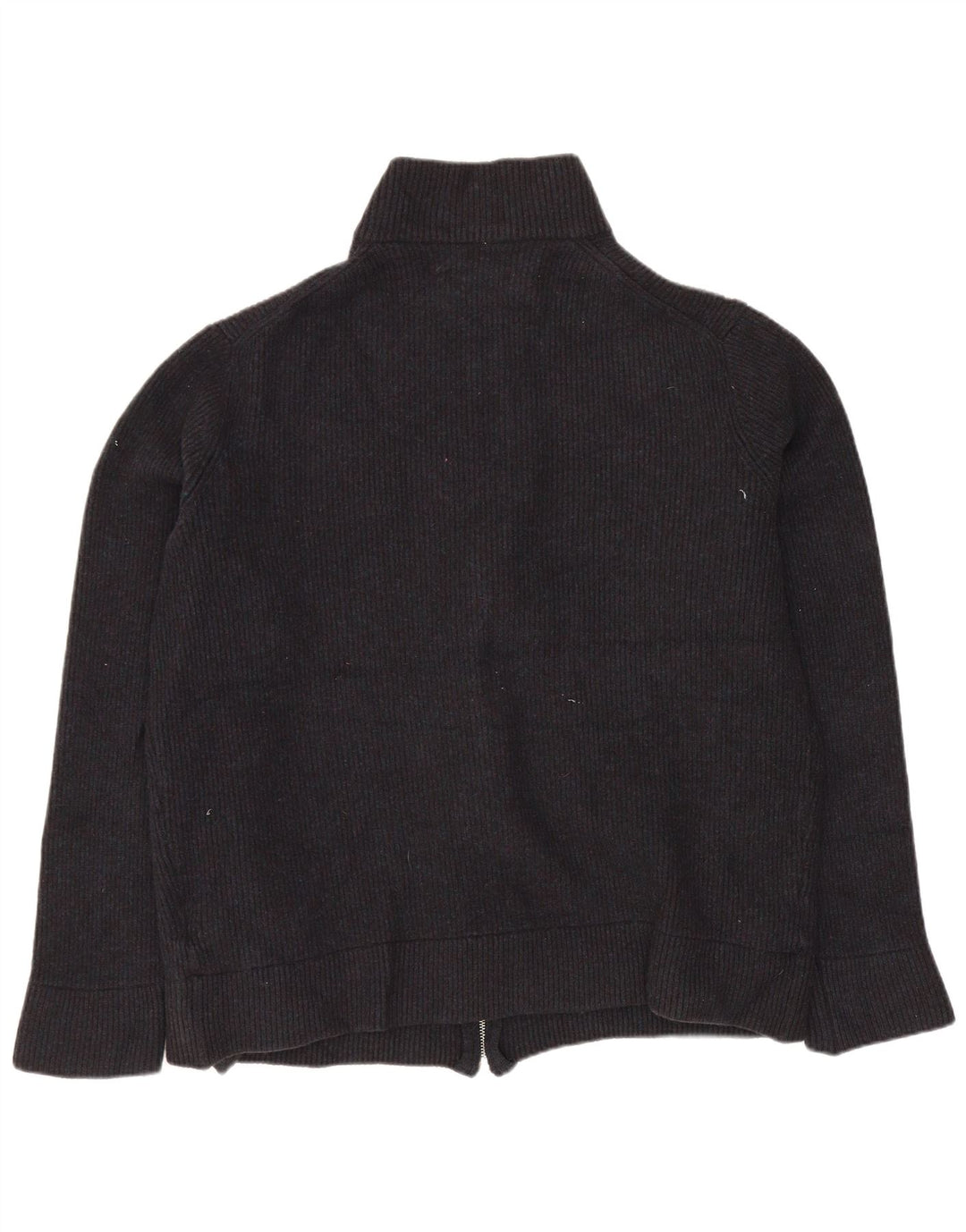 Maglione cardigan da donna Marks & Spencer UK 18 XL lana nera