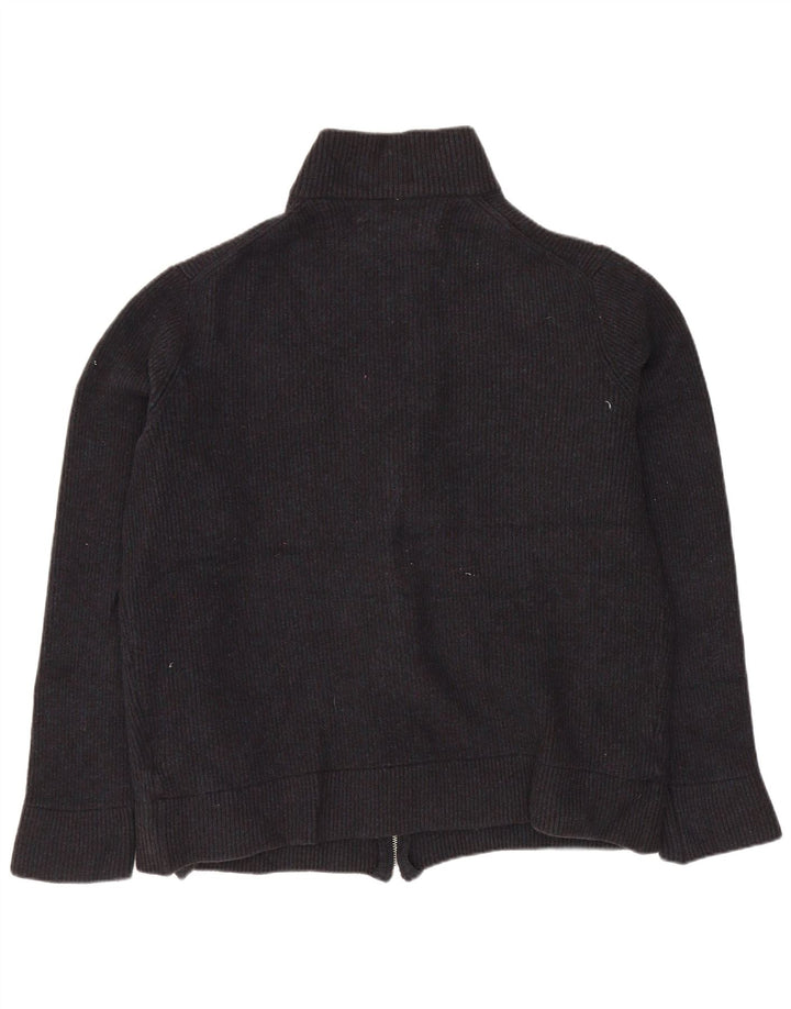 Maglione cardigan da donna Marks & Spencer UK 18 XL lana nera