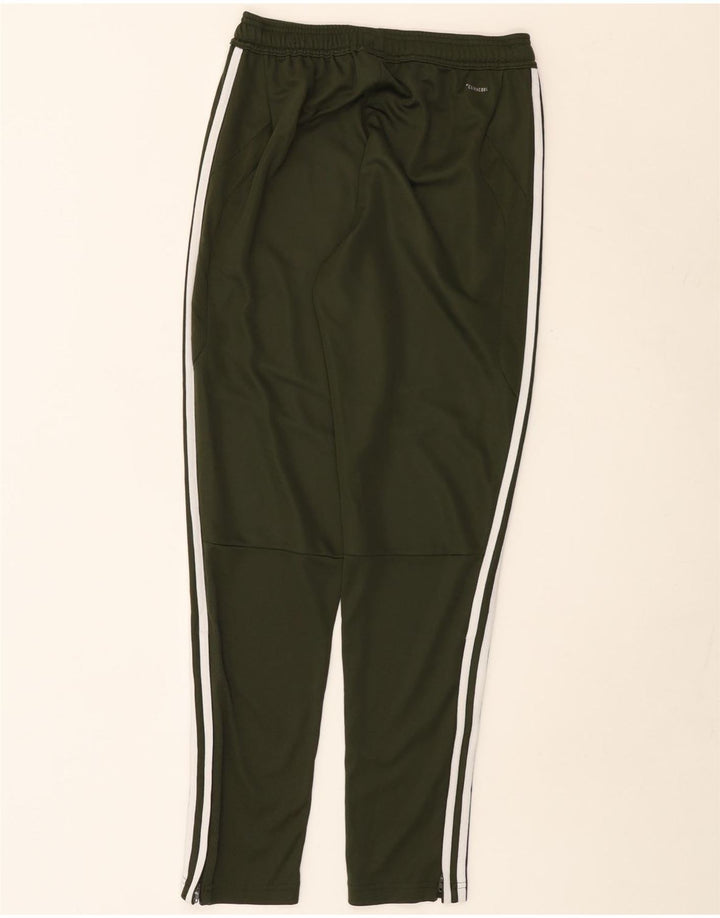 Pantaloni della tuta Adidas Climacool da ragazzo 13-14 anni in poliestere kaki