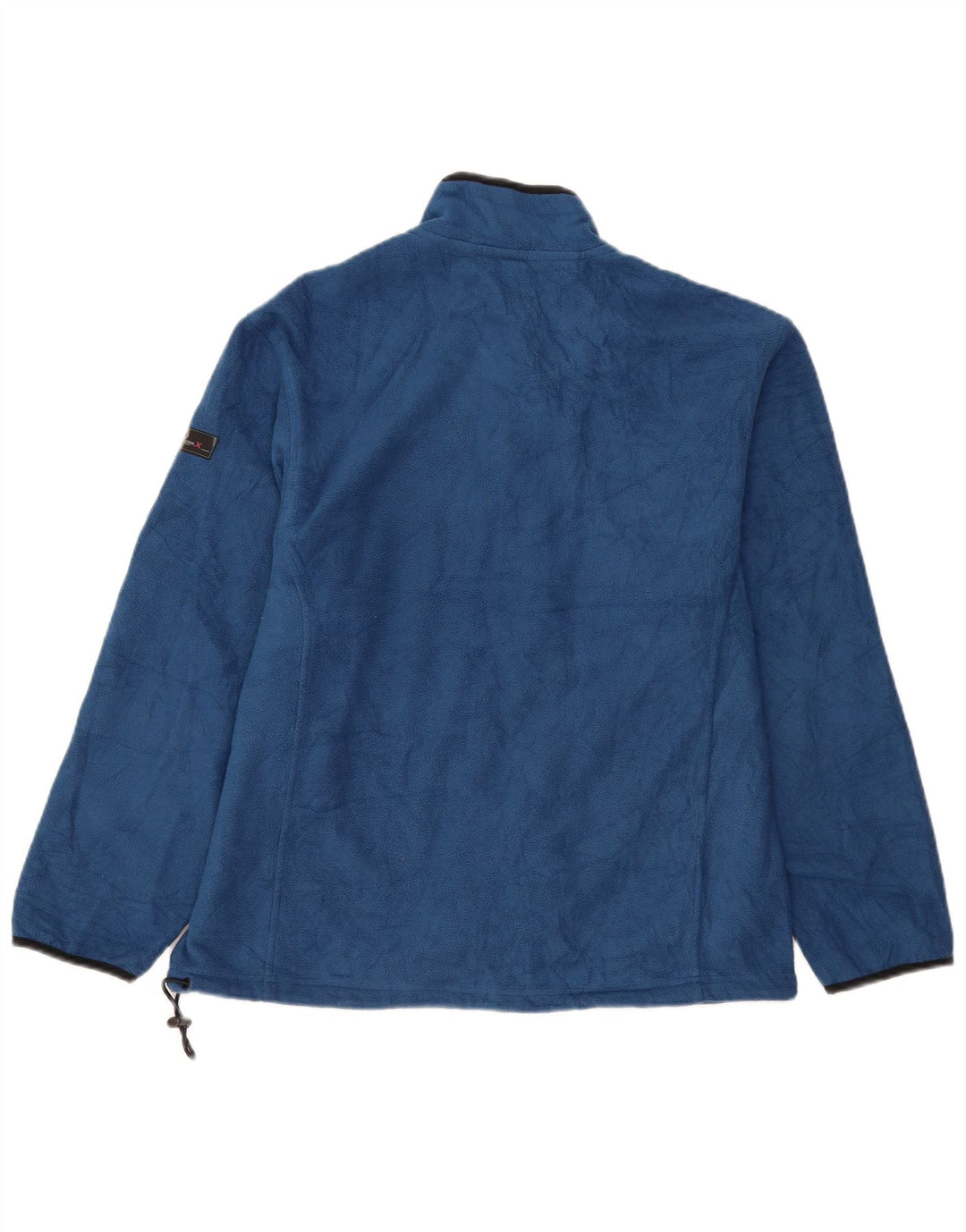 Giacca in pile da uomo Izod UK 38 poliestere blu medio
