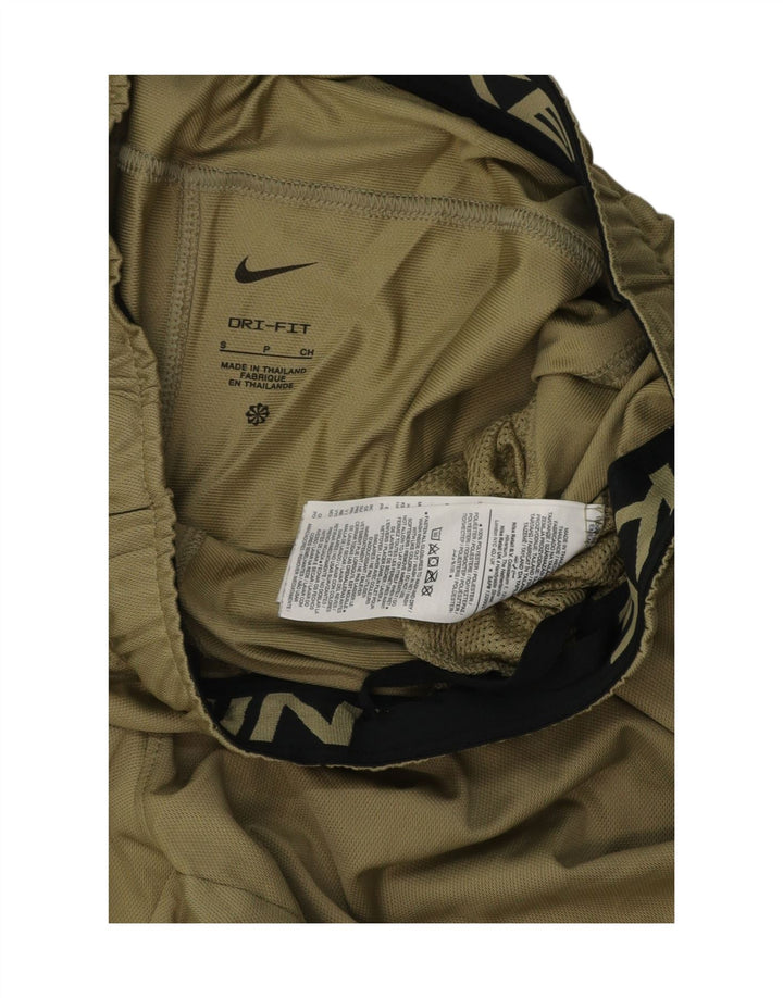 Pantaloncini sportivi Nike Dri Fit da uomo piccoli in poliestere verde