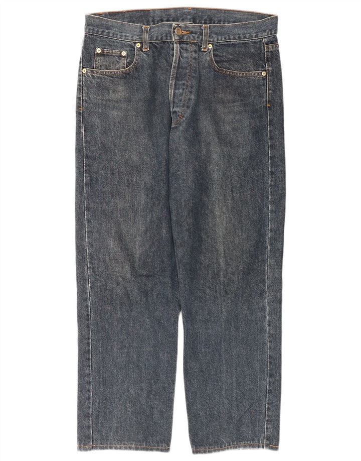 Jeans dritti da uomo americani W33 L28 blu