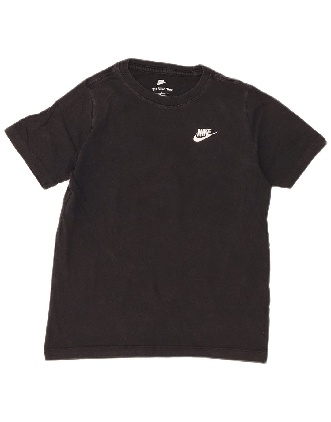 T-shirt Nike Ragazzo Top 12-13 anni Large Nera in cotone