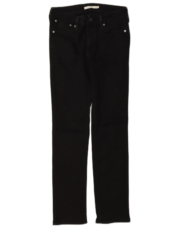Jeans Levi's 712 Slim da donna W26 L30 cotone nero