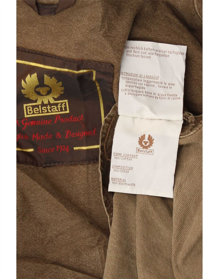 Giacca utility da uomo Belstaff UK 38 cotone marrone medio
