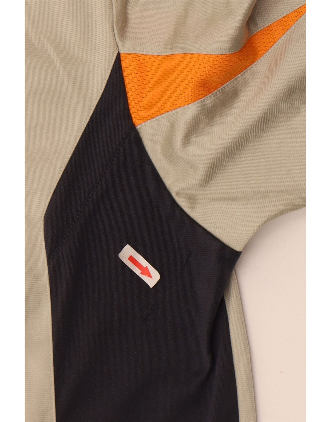 Giacca da tuta grafica da ragazzo Adidas 15-16 anni Beige Colourblock