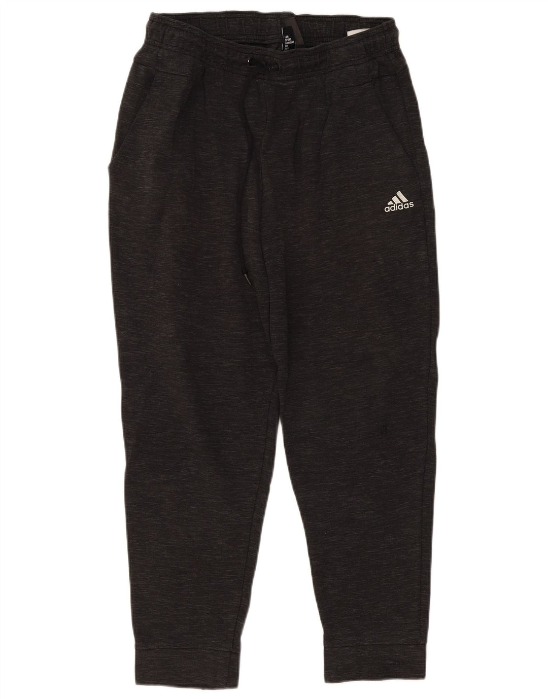 Pantaloni da tuta da uomo ADIDAS Joggers in cotone screziato grigio medio