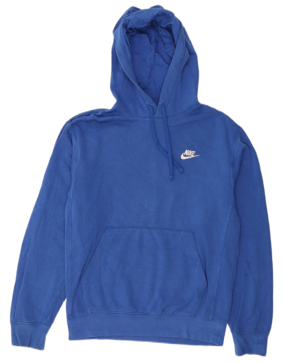 Felpa con cappuccio da uomo Nike XS in cotone blu
