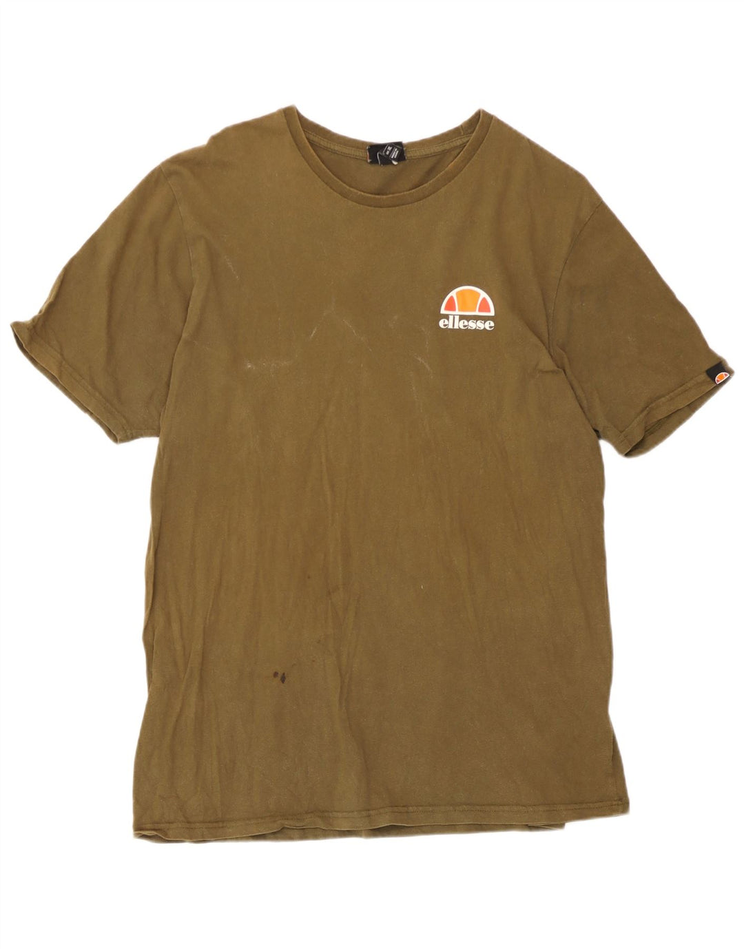 T-shirt da uomo Ellesse Top XL in cotone kaki