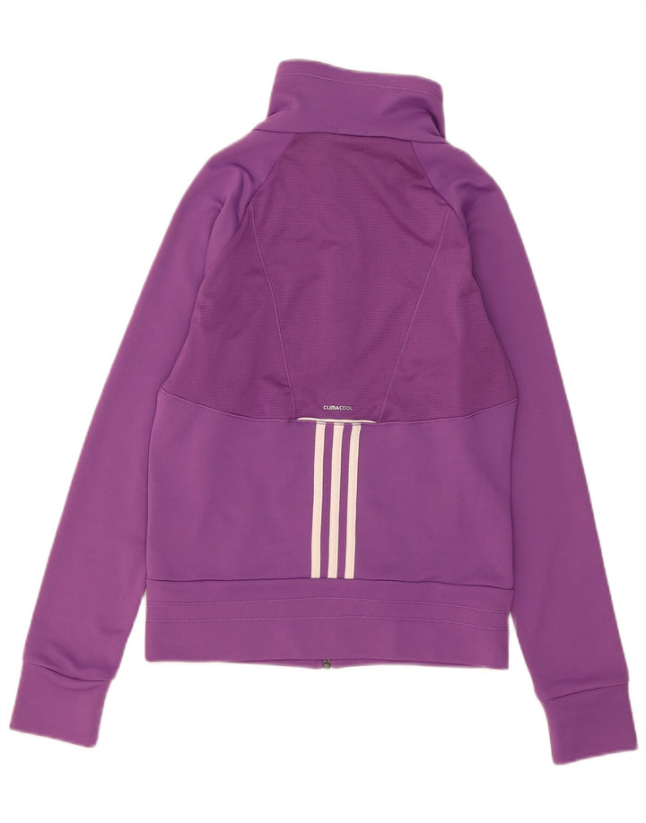 Giacca da ginnastica Adidas Climacool da donna UK 12 medio viola