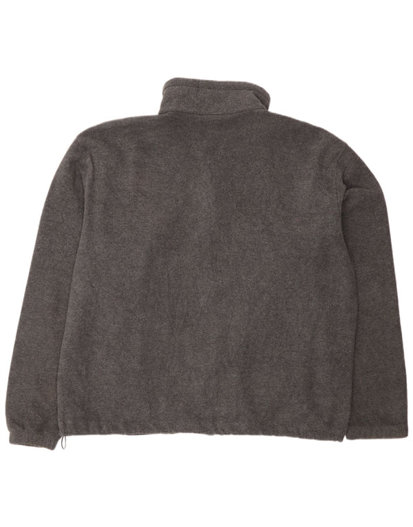 Columbia Mens Fleece Jacket UK 42 XL Grey Polyester