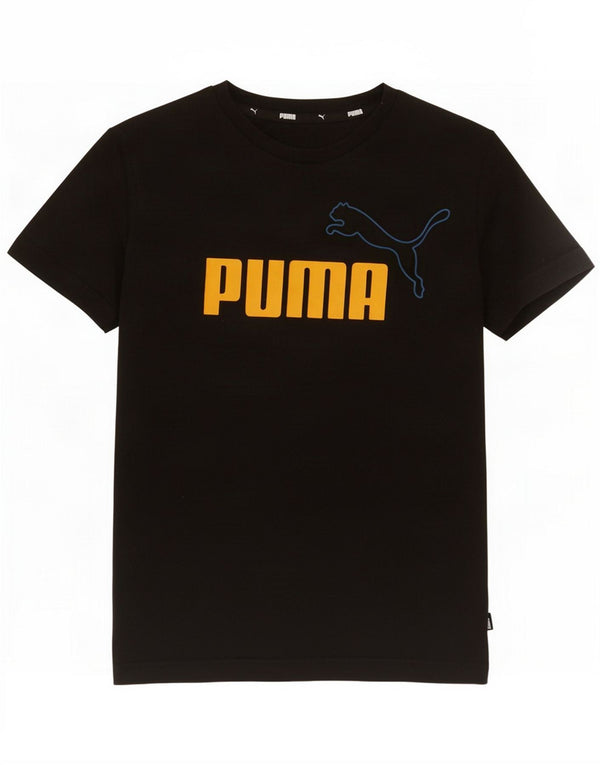 Puma T-shirt grafica per ragazze 11-12 anni Nera