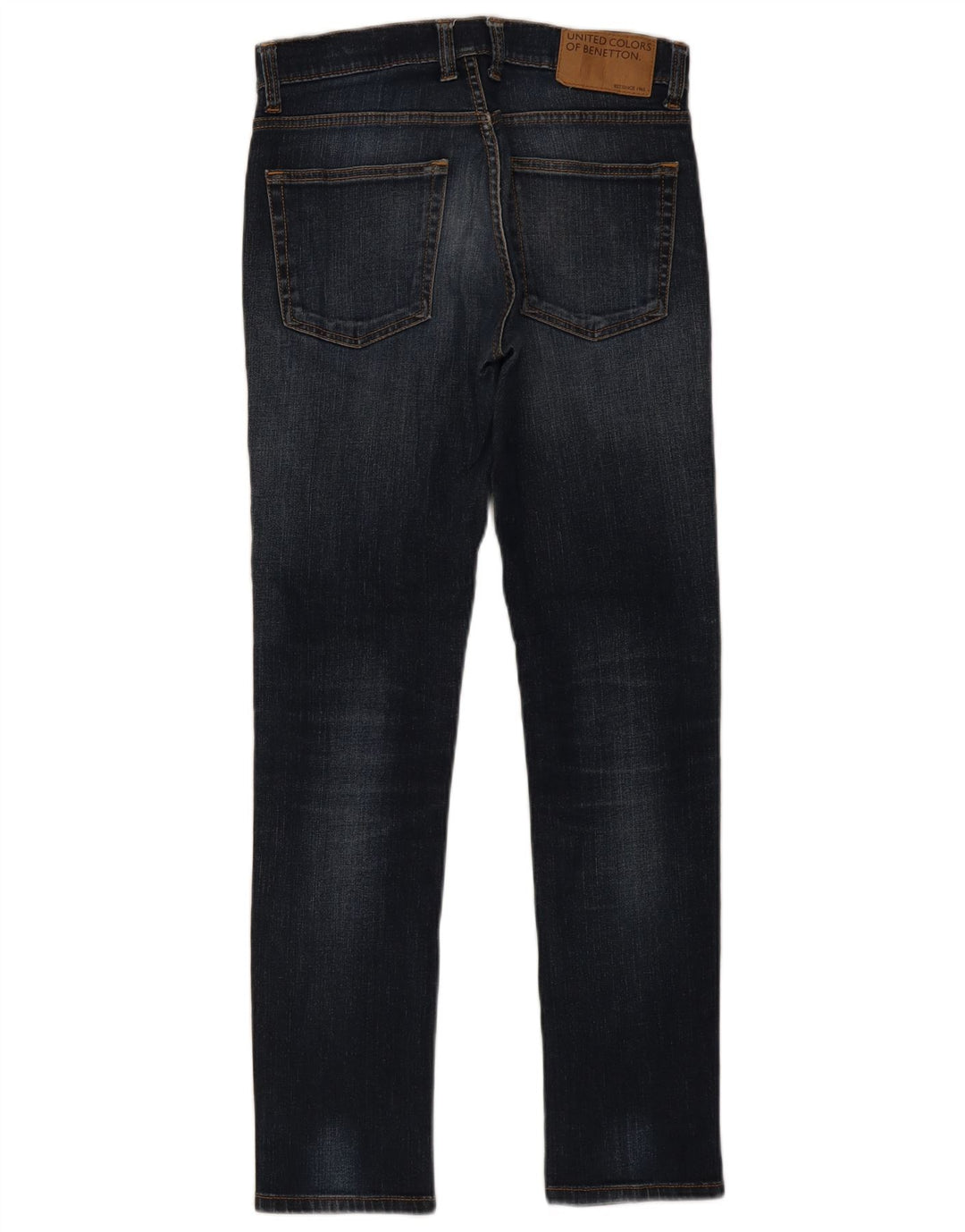 Jeans skinny da uomo Benetton W30 L32 Blu