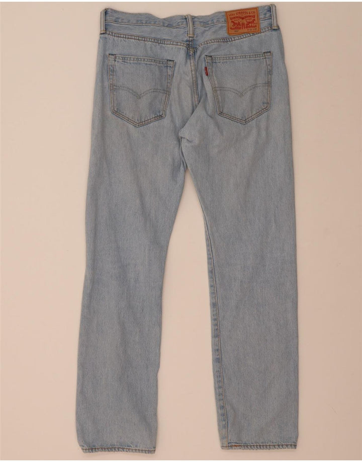 Levi's Uomo 501 Jeans dritti W33 L32 Cotone Blu