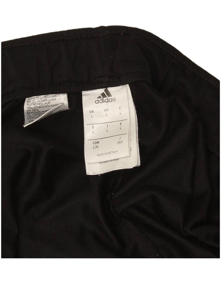 Pantaloni da tuta da uomo Adidas Joggers grandi in poliestere nero