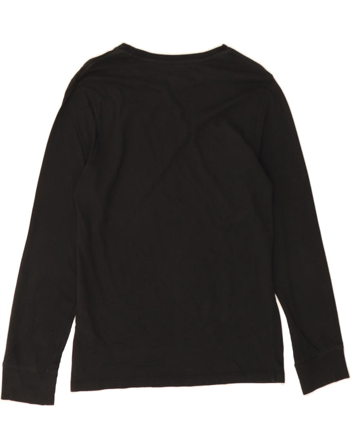 LEVI'S Mens Graphic Top Long Sleeve XS Black Cotton Vintage Levi's and Second-Hand Levi's from Messina Hembry 