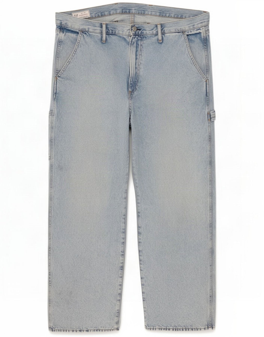 Jeans dritti da uomo Gap Carpenter Cargo W40 L30 cotone blu
