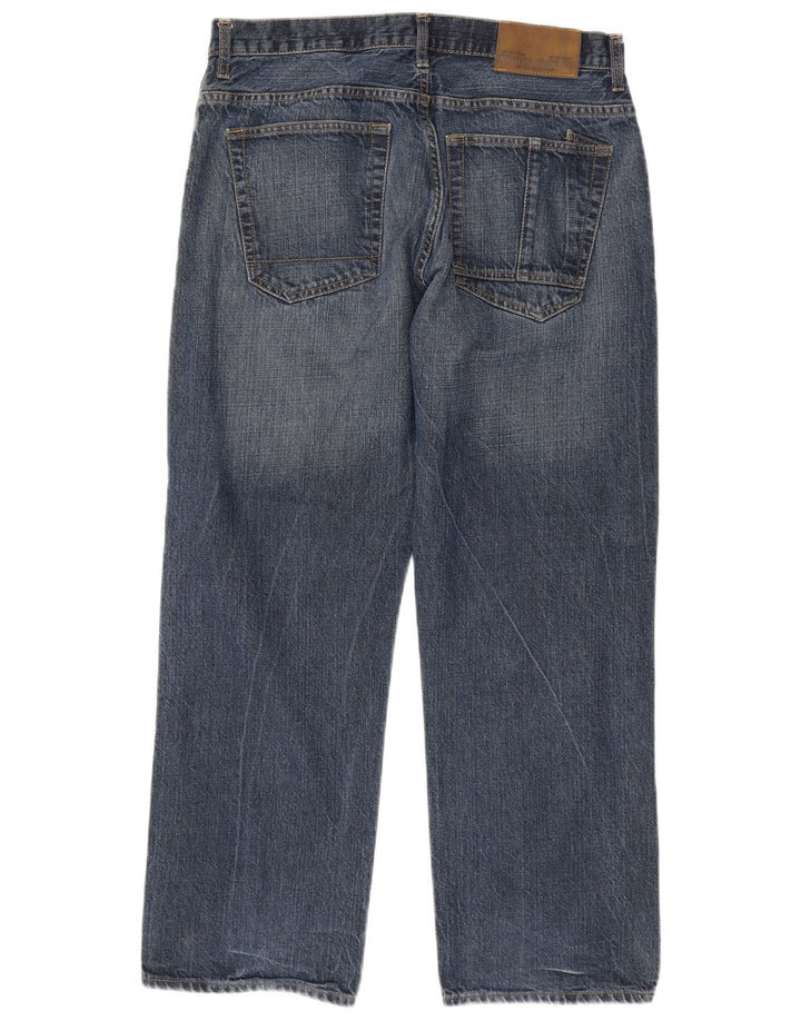 Jeans dritti da uomo Nautica W34 L30 cotone blu