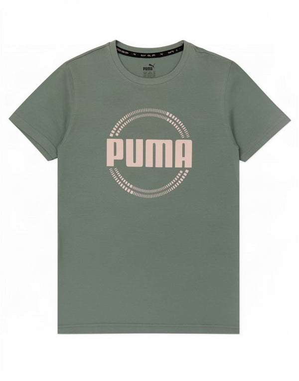 Maglietta grafica da ragazzo Puma 13-14 anni Verde