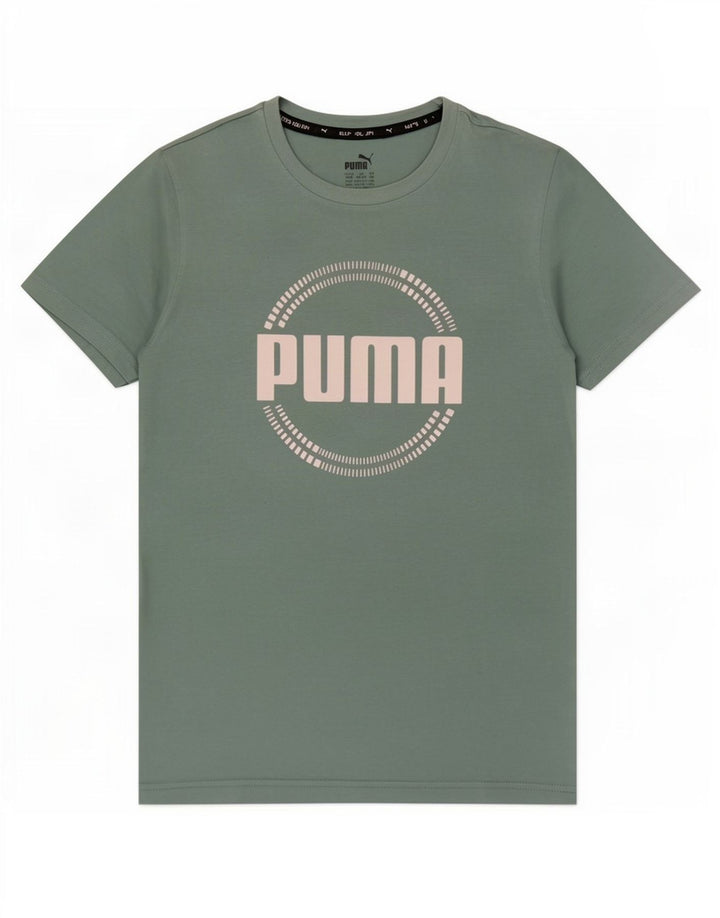 Maglietta grafica da ragazzo Puma 13-14 anni Verde