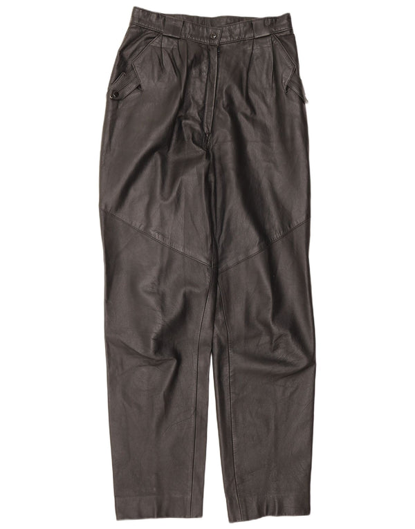 Pantaloni a vita alta da donna Gabriella Benelli IT 40 Small W26 L30 Nero