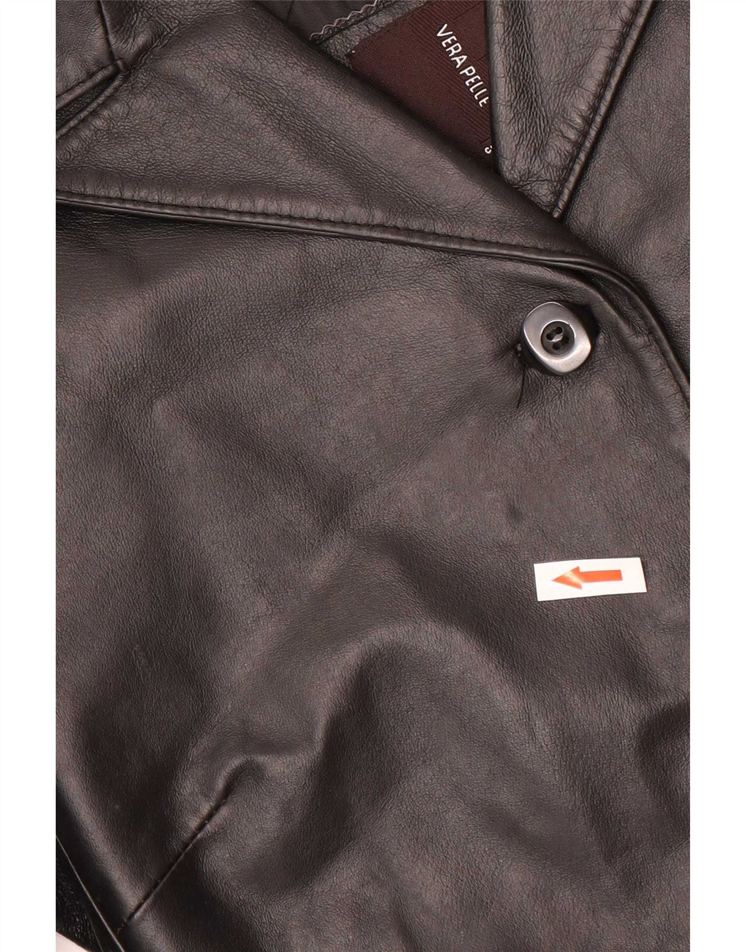Cappotto In Pelle Donna Conbipel IT 40 Small Nero