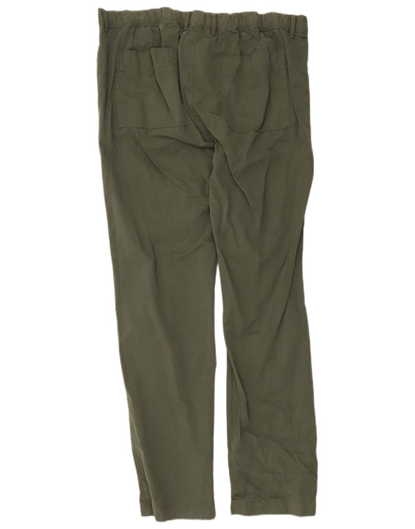 Pantaloni chino slim fit da uomo Marks & Spencer W40 L33 cotone verde