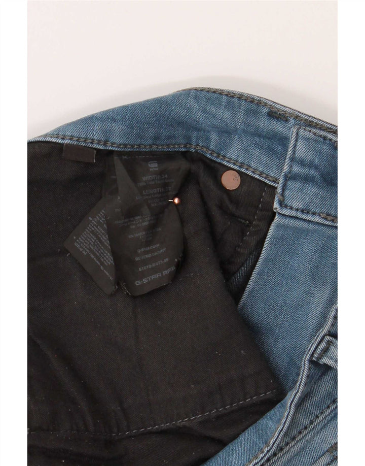 Jeans slim da uomo G-Star W32 L34 cotone blu