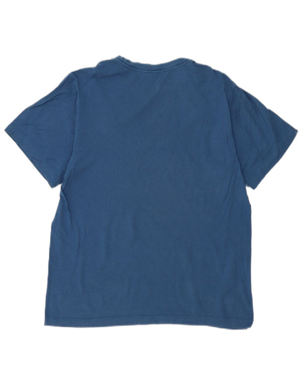 T-shirt Nike The Tee da uomo, piccola, in cotone blu