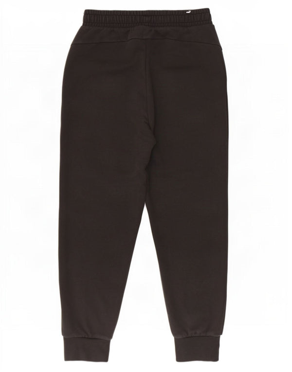 Pantaloni da tuta da uomo Puma Joggers Medium Black Cotton