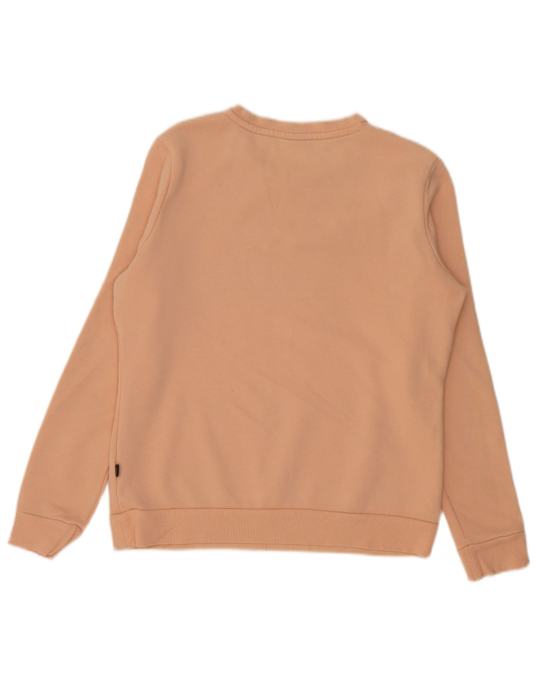 Felpa grafica da donna Puma Jumper UK 14 cotone rosa medio