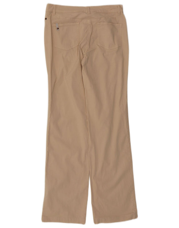 Pantaloni Casual Dritti Donna Trussardi IT 42 Medio W28 L30 Cotone Beige