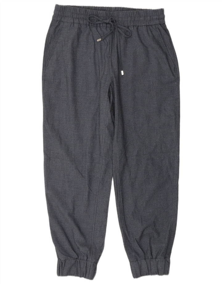 Pantaloni casual da jogging da donna Zara medi W28 L26 poliestere blu