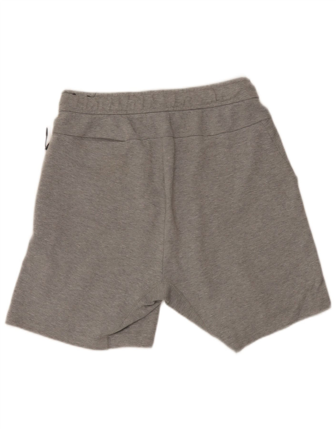 Pantaloncini sportivi Nike da uomo in cotone screziato grigio medio