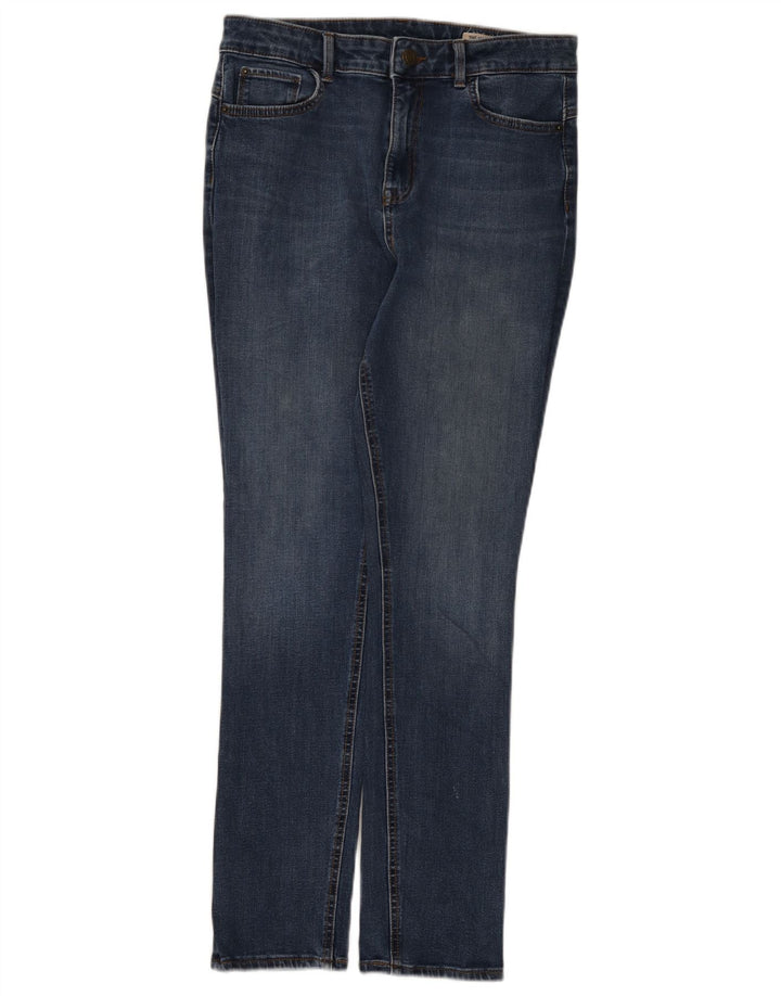 Jeans slim regolari da donna Marks & Spencer UK 12 medio W30 L28 cotone blu