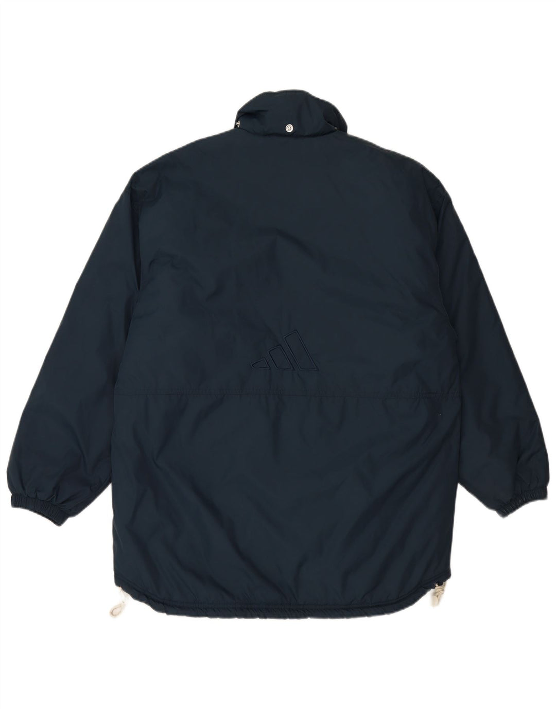 Giacca imbottita da uomo Adidas UK 38/40 media nylon blu navy