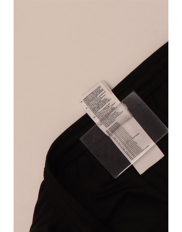 Pantaloncini sportivi da uomo Adidas medi neri in poliestere