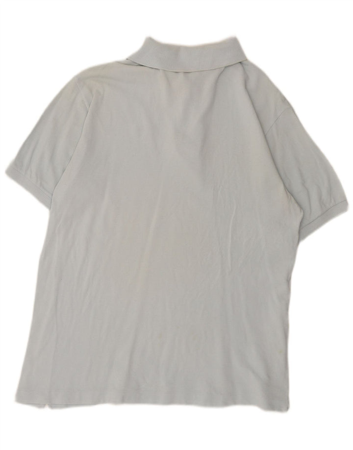 Polo da uomo LACOSTE taglia 6 XL in cotone blu