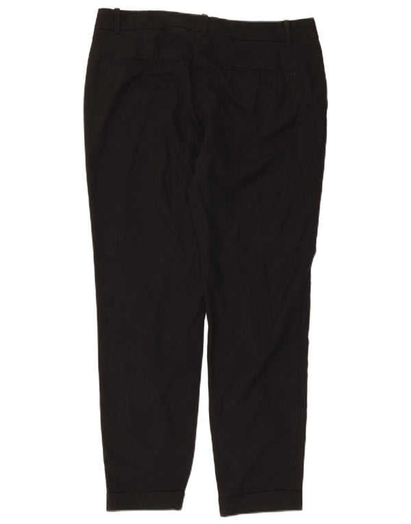 Pantaloni corti affusolati da donna Zara EU 38 piccoli W28 L25 neri