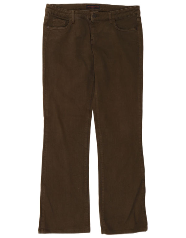 Jeans Bootcut Donna Trussardi W31 L31 Cotone Kaki
