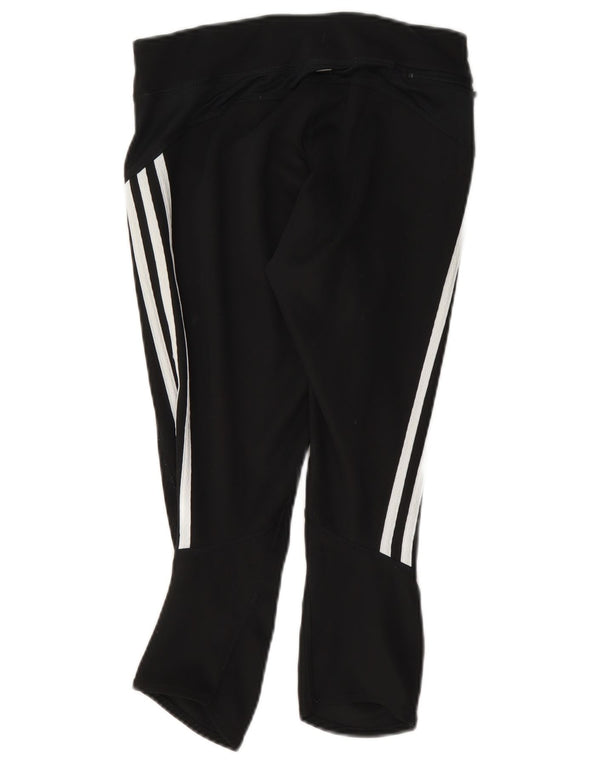 Leggings Adidas Climalite Capri da donna UK 8 Small Poliestere nero