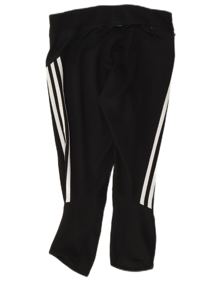 Leggings Adidas Climalite Capri da donna UK 8 Small Poliestere nero