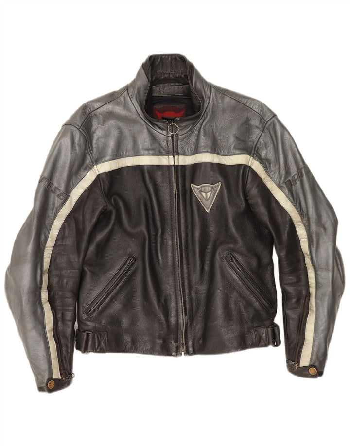 Giacca da corsa in pelle da uomo Dainese EU 46 2XS Colore nero