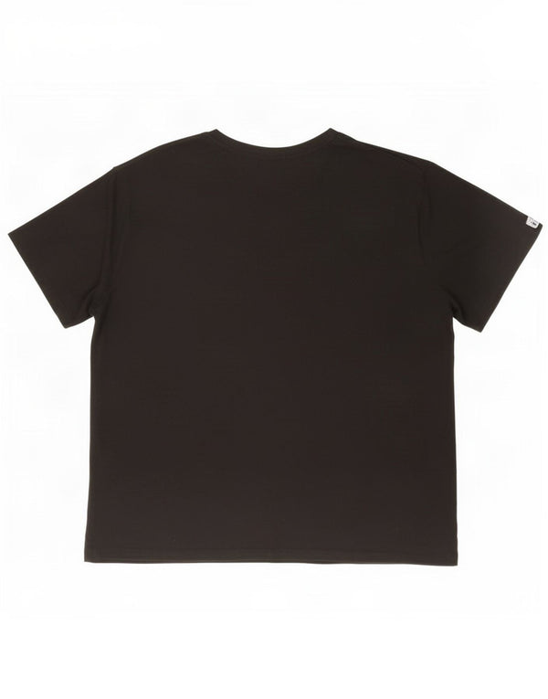 T-shirt grafica da uomo Fila Top 2XL poliestere nero