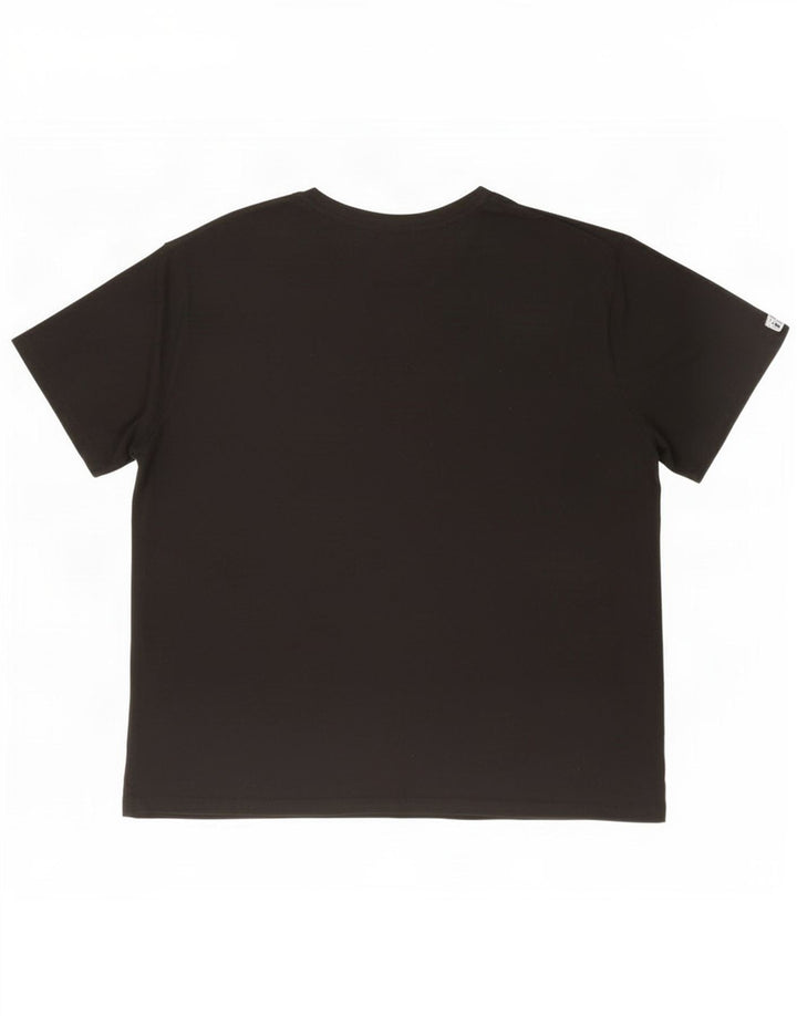 T-shirt grafica da uomo Fila Top 2XL poliestere nero
