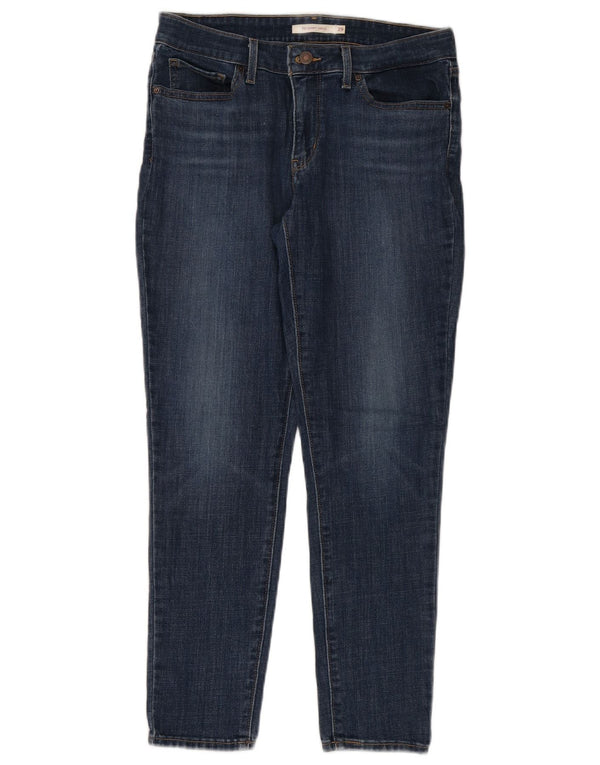 Jeans Levi's da donna 711 skinny W29 L30 cotone blu