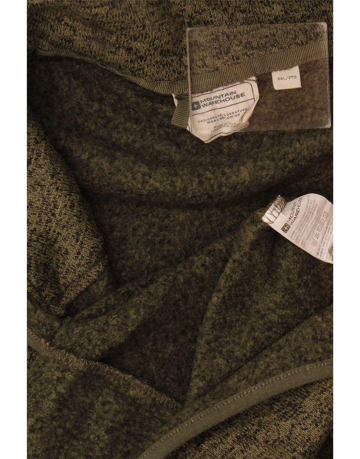 Giacca da tuta da uomo Mountain Warehouse 3XL Poliestere chiazzato kaki
