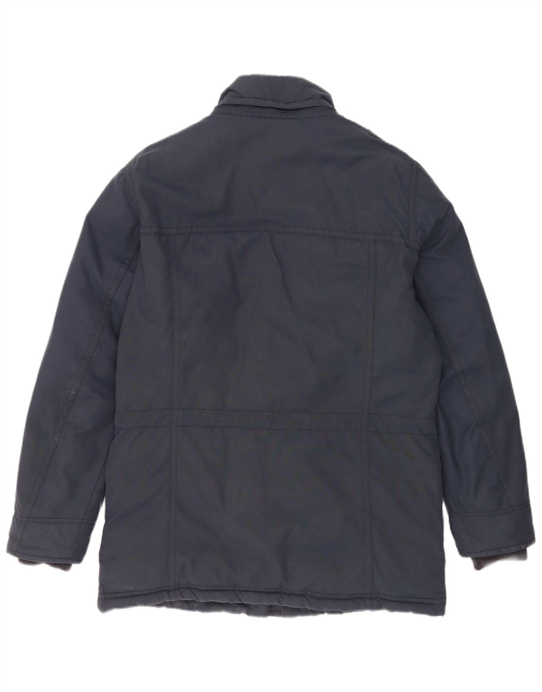 Cappotto imbottito da uomo Timberland UK 40 grande cotone blu navy